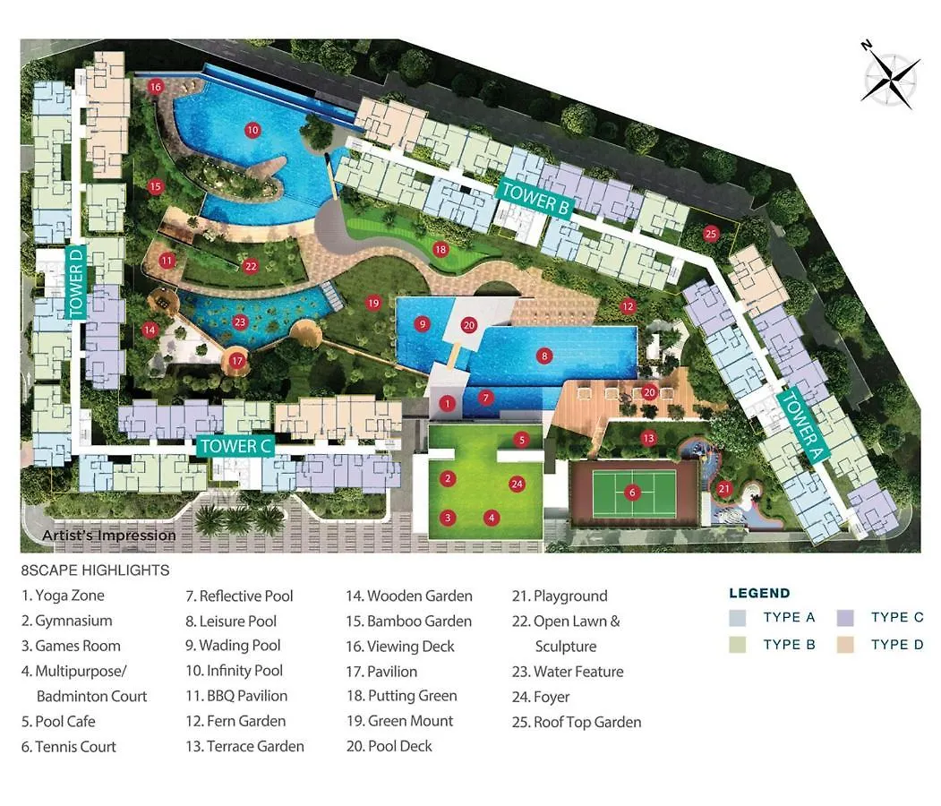 Apartamento Homenest Jb City Poolview Suite By Cozy Home Johor Bahru Malásia